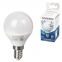 Лампа светодиодная SONNEN, 5 (40) Вт, цоколь E14, шар, холодный белый свет, 30000 ч, LED G45-5W-4000-E14, 453702 - 1