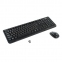 Набор беспроводной SVEN Comfort 3300, клавиатура 104 клавиши, мышь 2 кнопки + 1 колесо-кнопка, черный, SV-03103300WB - 1