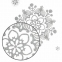 Украшение для окон и стекла ЗОЛОТАЯ СКАЗКА "Снежинки объемные 4", 30х38 см, ПВХ, 591261 - 5