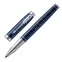 Ручка-роллер PARKER "IM Midnight Astral CT", корпус темно-синий, хромированные детали, черная, 2074161 - 1