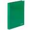 Папка на 2 кольцах BRAUBERG "Office", 32 мм, зеленая, до 250 листов, 0,5 мм, 227501 - 1