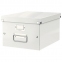 Короб архивный LEITZ "Click & Store" L, 200х369х482 мм, ламинированный картон, разборный, белый, 60450001 - 1
