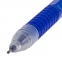 Ручка гелевая BRAUBERG "Option", СИНЯЯ, корпус тонированный синий, узел 0,6 мм, линия письма 0,35 мм, 143013 - 3