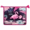 Папка для тетрадей ПИФАГОР А5, 1 отделение, пластик, молния сверху, "Pink Flamingo", 270133 - 1