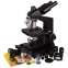 Микроскоп лабораторный LEVENHUK D870T, 40-2000 кратный, тринокулярный, 4 объектива, цифровая камера 8 Мп, 40030 - 5