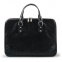 Портфель-сумка женский, 38х27х10 см, 2 отделения, на молнии, искусственная кожа, черный, 8-100 - 1