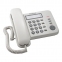 Телефон PANASONIC KX-TS2352RUW, белый, память 3 номера, повторный набор, тональный/импульсный режим, индикатор вызова - 1