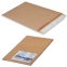 Конверт-пакеты В4 плоские (250х353 мм), до 140 листов, крафт-бумага, отрывная полоса, КОМПЛЕКТ 25 шт., 380090.25 - 1