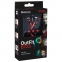 Наушники с микрофоном (гарнитура) DEFENDER OUTFIT B725, Bluetooth, беспроводные, черные с красным, 63726 - 4