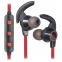 Наушники с микрофоном (гарнитура) DEFENDER OUTFIT B725, Bluetooth, беспроводные, черные с красным, 63726 - 1