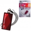 Флеш-диск 8 GB, SILICON POWER Touch 810, USB 2.0, красный, SP008GBUF2810V1 - 1
