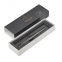 Ручка гелевая PARKER "Jotter Premium Oxford Grey Pinstripe CT", корпус серебристый, детали из нержавеющей стали, черная, 2020645 - 2
