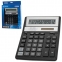 Калькулятор настольный CITIZEN SDC-888ХBK (203х158 мм), 12 разрядов, двойное питание, ЧЕРНЫЙ - 1