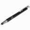 Ручка-стилус SONNEN для смартфонов/планшетов, СИНЯЯ, корпус черный, серебристые детали, линия письма 1 мм, 141588 - 4