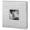 Фотоальбом BRAUBERG свадебный, 20 магнитных листов 30х32 см, обложка под фактурную кожу, на кольцах, серебристый, 390690 - 2