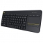Клавиатура беспроводная LOGITECH K400, 85 клавиш, USB, чёрная, 920-007147 - 1