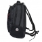 Рюкзак WENGER, универсальный, черный, красные полосы, "Rad", 30 л, 35х20х47 см, 1178215 - 2