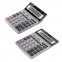 Калькулятор настольный металлический ОФИСМАГ OFM-1712 (200х152 мм), 12 разрядов, двойное питание, 250225 - 3