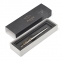 Ручка гелевая PARKER "Jotter Stainless Steel GT", корпус серебристый, позолоченные детали, черная, 2020647 - 2