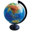 Глобус физический, диаметр 320 мм, рельефный, 10196 - 1