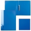 Папка на 2 кольцах БЮРОКРАТ, 27 мм, внутренний карман, синяя, до 150 листов, 0,7 мм, 0827/2Rblu - 1