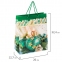 Пакет подарочный новогодний 26x12,7x32,4 см, ЗОЛОТАЯ СКАЗКА "Зеленые шары", ламинированный, 606565 - 6