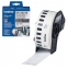 Картридж для принтеров этикеток BROTHER DK22210, 29 мм х 30,48 м, черный шрифт, белый фон, бумажная - 1