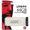 Флеш-диск 64 GB, KINGSTON DataTraveler SE9 G2, USB 3.0, металлический корпус, серебристый, DTSE9G2/64GB - 2