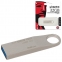 Флеш-диск 32 GB, KINGSTON DataTraveler SE9 G2, USB 3.0, металлический корпус, серебристый, DTSE9G2/32GB - 1