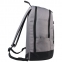Рюкзак BRAUBERG, универсальный, сити-формат, серый, с черной молнией, 28 литров, 50х31х20 см, 225355 - 3