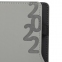 Ежедневник датированный 2022 А5 138x213 мм BRAUBERG "Up", под кожу, софт-тач, держатель для ручки, серый, 112807 - 6