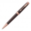 Ручка шариковая PARKER "Premier Soft Brown PGT", корпус коричневый, детали розовое золото, черная, 1931408 - 1