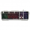 Клавиатура проводная игровая DEFENDER Metal Hunter GK-140L, USB, 104 клавиши, с подсветкой, белая, 45140 - 1