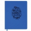 Дневник 1-11 класс 48 л., обложка кожзам (гибкая), принт, BRAUBERG "DAZZLE", синий, 105455 - 1