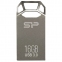 Флеш-диск 16 GB, SILICON POWER Jewel J50, USB 3.1, металлический корпус, серый, SP16GBUF3J50V1T - 1