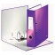 Папка-регистратор LEITZ "WOW", механизм 180°, ламинированная, 80 мм, фиолетовая, 10050062 - 8