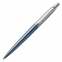 Ручка гелевая PARKER "Jotter Waterloo Blue CT", корпус голубой, детали из нержавеющей стали, черная, 2020650 - 1