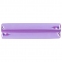 Пенал-косметичка ЮНЛАНДИЯ, мягкий, полупрозрачный, "Glossy", фиолетовый, 20х5х6 см, 228985 - 3