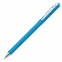 Ручка подарочная шариковая PIERRE CARDIN "Actuel", корпус голубой, алюминий, хром, синяя, PC0702BP - 1