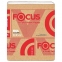 Бумага туалетная Focus (Система T3) Premium, 2-слойная, КОМПЛЕКТ 30 пачек, листовая, 250 листов, V-сложение, 5049979 - 2