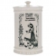 Чай HILLTOP "Земляника со сливками", черный листовой, 125 г, керамическая чайница, F103 - 1
