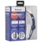 Наушники с микрофоном (гарнитура) DEFENDER FREEMOTION B525, Bluetooth, беспроводные, белые с синим, 63526 - 5