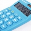 Калькулятор карманный ЮНЛАНДИЯ (135х77 мм) 8 разрядов, двойное питание, СИНИЙ, блистер, 250456 - 6