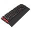 Клавиатура проводная игровая REDRAGON Yaksa, USB, 104 клавиши, с подсветкой, черная, 70391 - 2