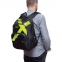 Рюкзак GRIZZLY молодежный, 2 отделения, черный, "Green X", 45x32x23 см, RU-030-1/1 - 6