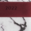 Ежедневник датированный 2022 А5 148х218 мм GALANT "Athens", под кожу, бордовый, 112944 - 5