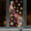 Украшение для окон и стекла ЗОЛОТАЯ СКАЗКА "Разноцветные снежинки 3", 30х38 см, ПВХ, 591213 - 4