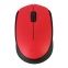 Мышь беспроводная LOGITECH M171, 2 кнопки + 1 колесо-кнопка, оптическая, красная, 910-004641 - 2