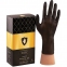 Перчатки нитриловые смотровые КОМПЛЕКТ 50 пар (100 шт.), размер M (средний), черные, SAFE&CARE, LN 31-58 - 1