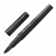 Ручка "Пятый пишущий узел" PARKER "Ingenuity Deluxe Black PVD", корпус черный, хромированные детали, черная, 1972067 - 1
